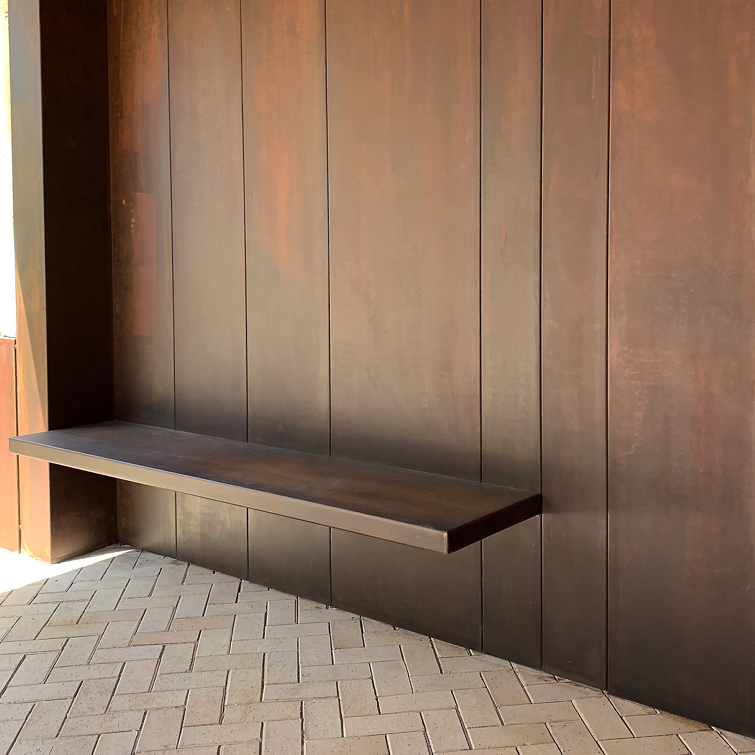 CORTEN STEEL CLADDING